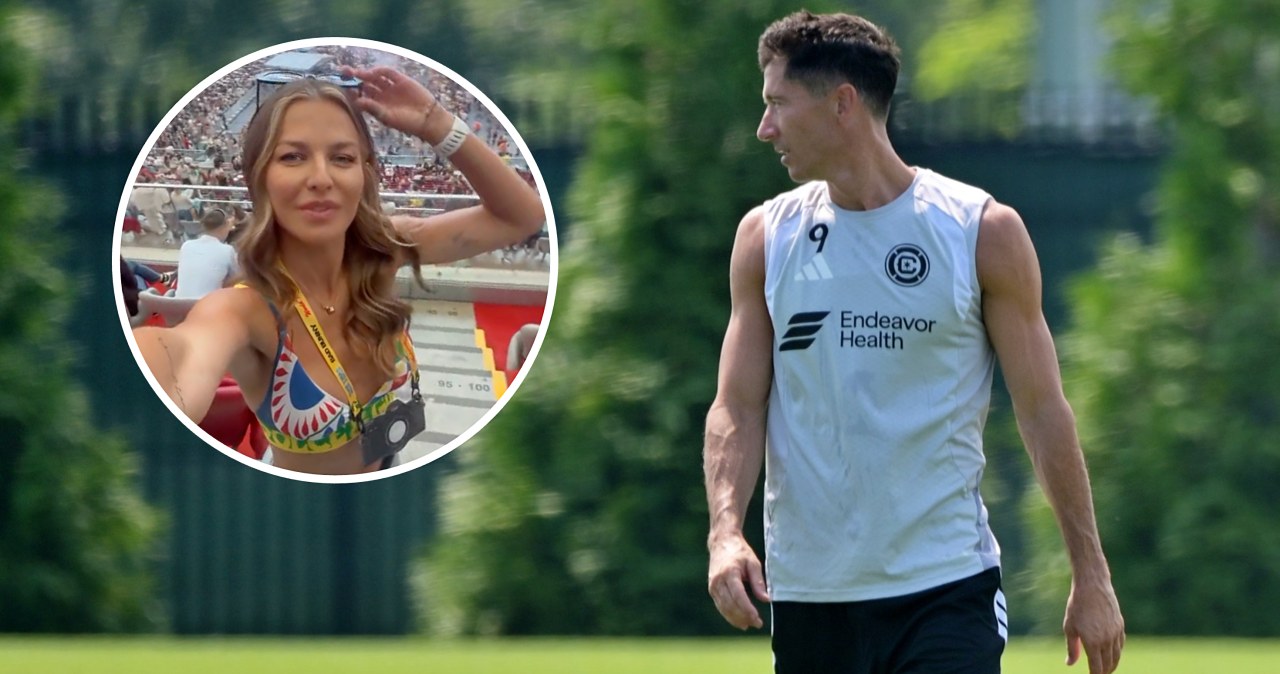 Lewandowski pierwszy dzień w USA, a żona przyjechała do Polski. Oto powód
