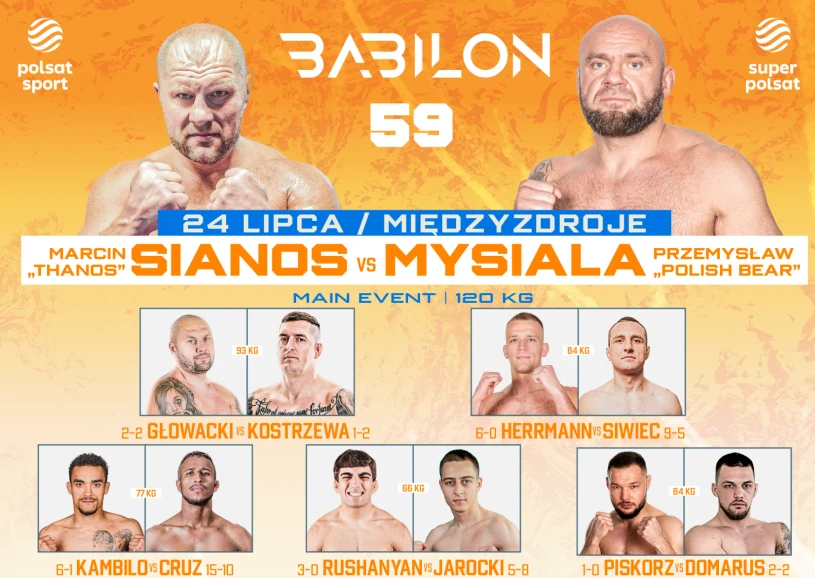 Marcin Sianos przed Babilon 59: Niedźwiedź zostanie upolowany!