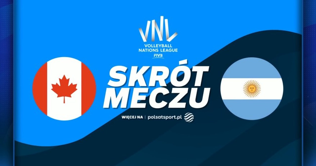Siatkarze Argentyny odwrócili losy meczu z Kanadą i wygrali w Osace [WIDEO]