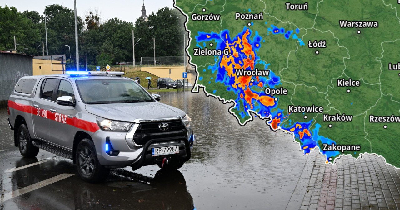 Burze z masą deszczu ogarną wiele województw. Prognozy nie są optymistyczne