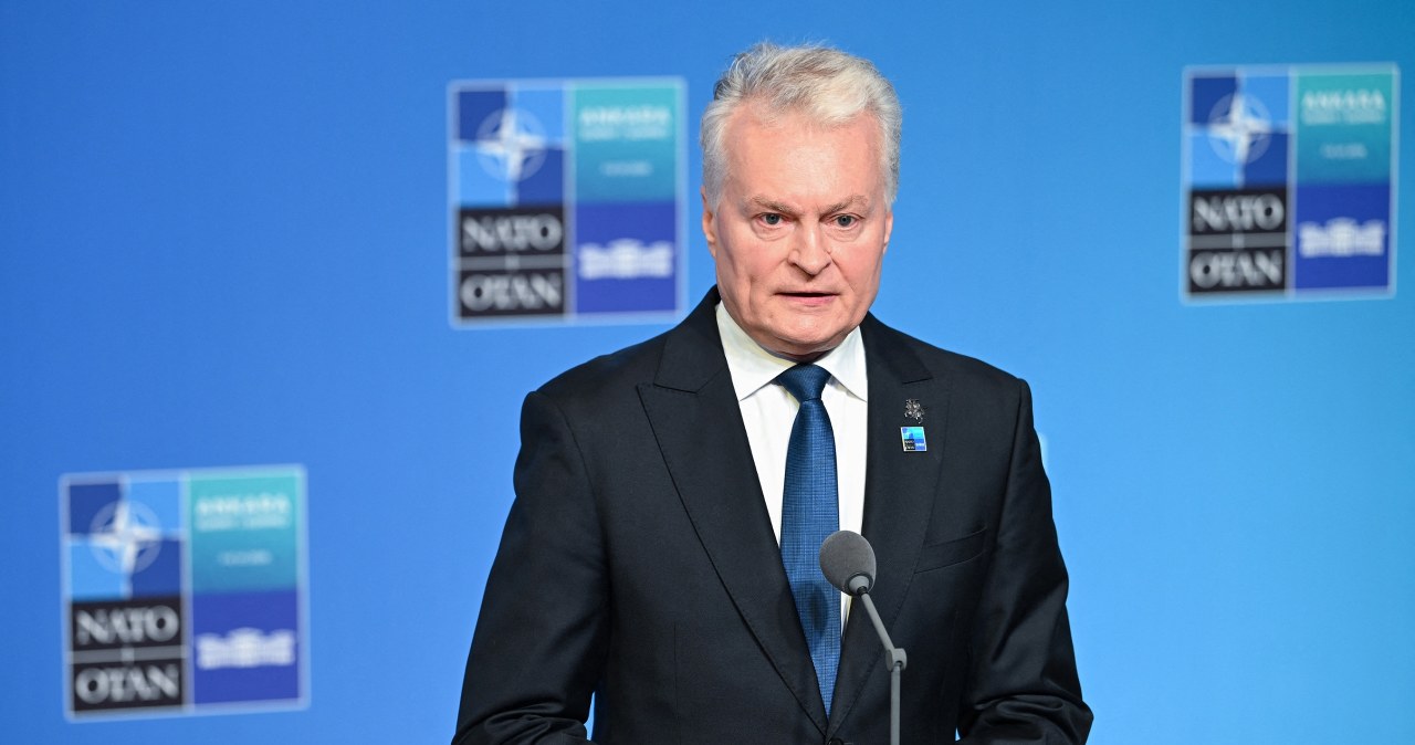 Prezydent Litwy ostrzega. "Rosja planuje ataki na naszą infrastrukturę"