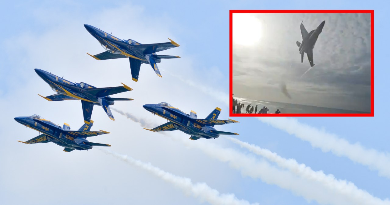 Incydent podczas pokazów na Florydzie. Pilot przeleciał nad głowami widzów