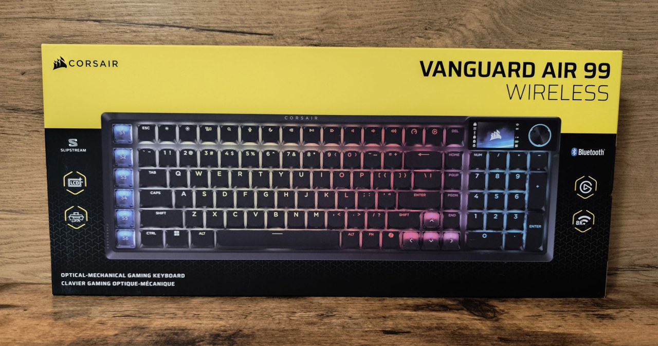 Corsair Vanguard Air 99 Wireless: Centrum dowodzenia dla graczy i twórców
