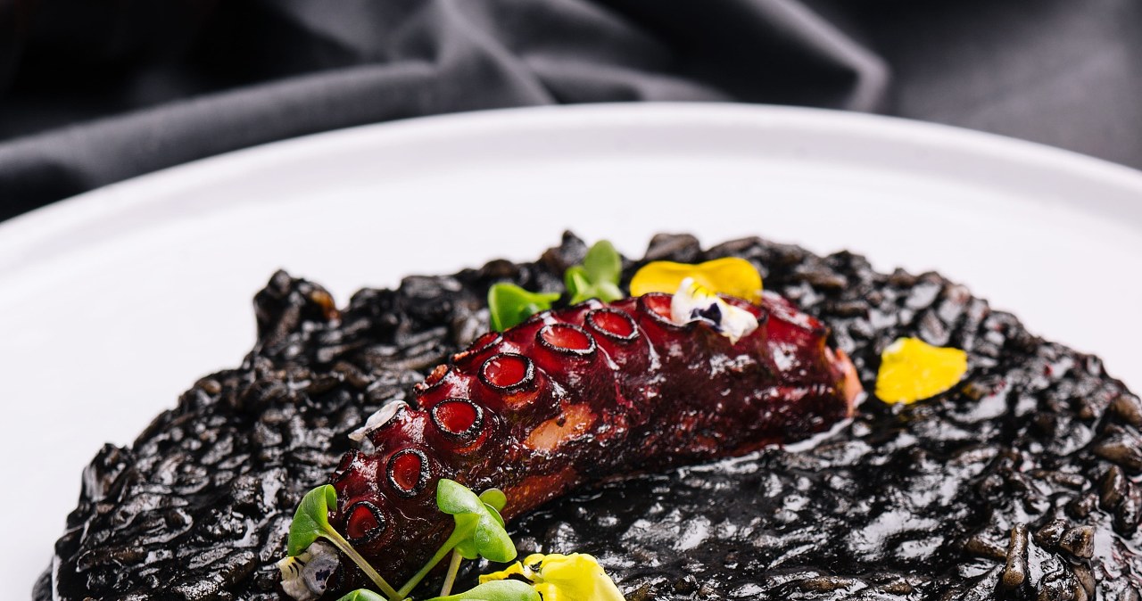 To nie węgiel, to czarne risotto. Spróbuj koniecznie będąc Chorwacji