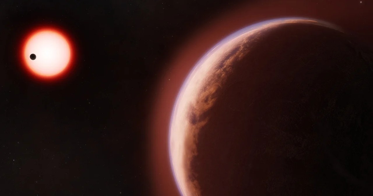 Ziemia 2.0? Odkryto atmosferę na planecie skalistej w ekosferze gwiazdy