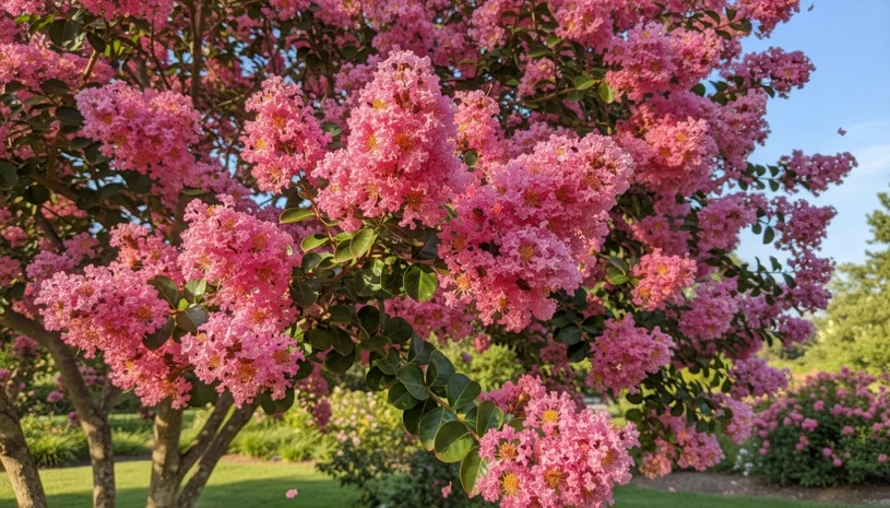 Lagerstroemia, czyli „bez południa" — kwitnie 120 dni i zdobi ogród jesienią