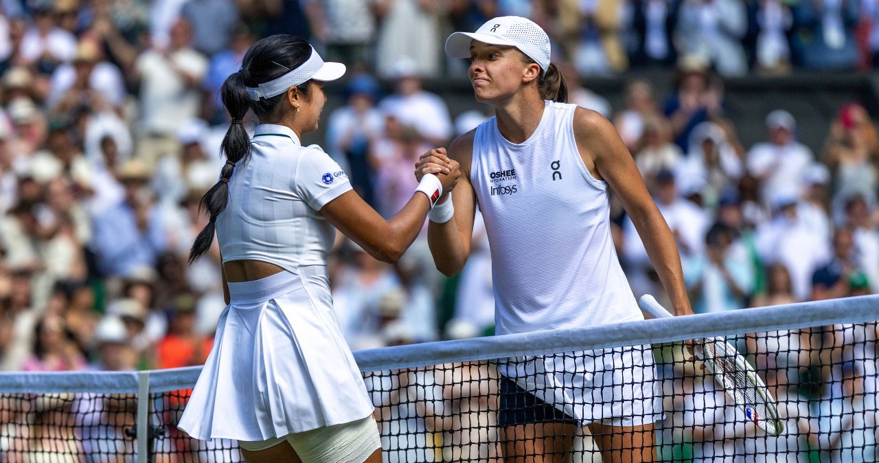 Dwa sety ze Świątek wystarczyły. Jednak górą nad mistrzynią Wimbledonu