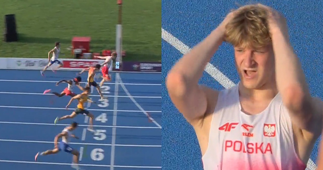 Polak chwycił się za głowę. Sprint po medal z niemal najgorszego toru