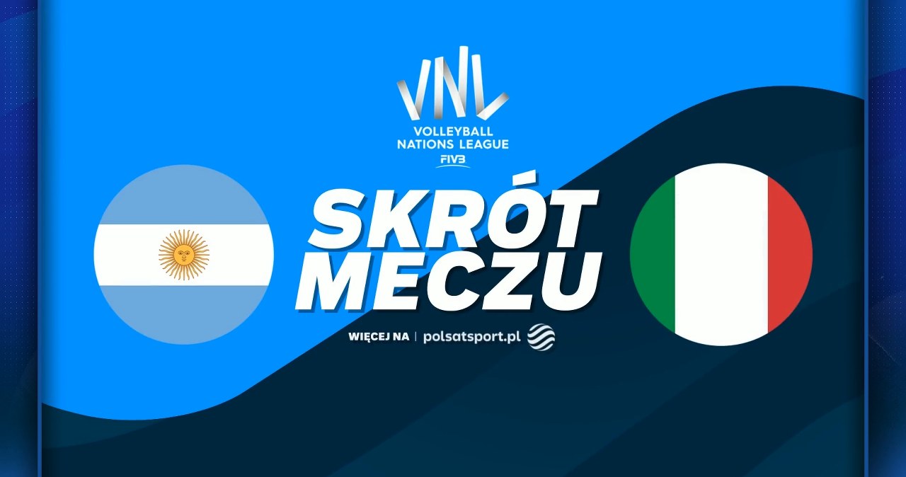 Argentyna - Włochy. Skrót meczu. WIDEO