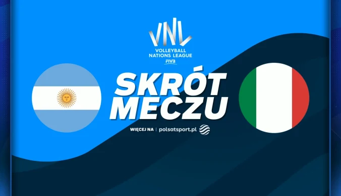 Argentyna - Włochy. Skrót meczu. WIDEO
