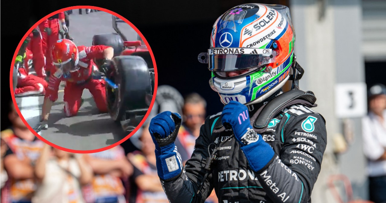 Emocje w Belgii. Udana pogoń Antonelliego, Hamilton potrącił mechanika
