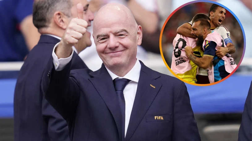 Burza przed finałem mundialu. Hiszpan uderzył Infantino. "To wstyd"