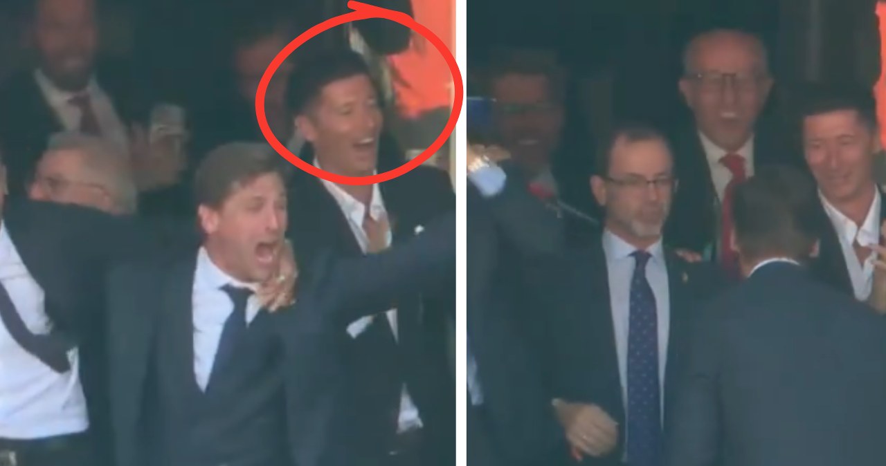 Celebracja Lewandowskiego. Tak Polak cieszył się z gola. A wokół szaleństwo