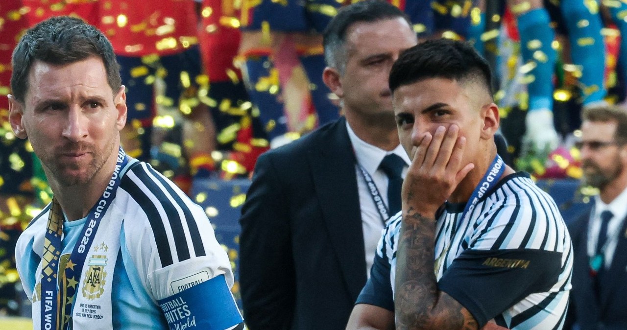 Tak Argentyńczycy zachowali się po porażce w finale. Złamali zasady