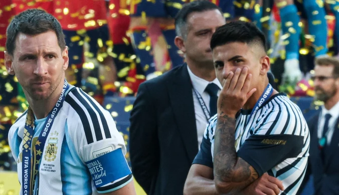 Tak Argentyńczycy zachowali się po porażce w finale. Złamali zasady