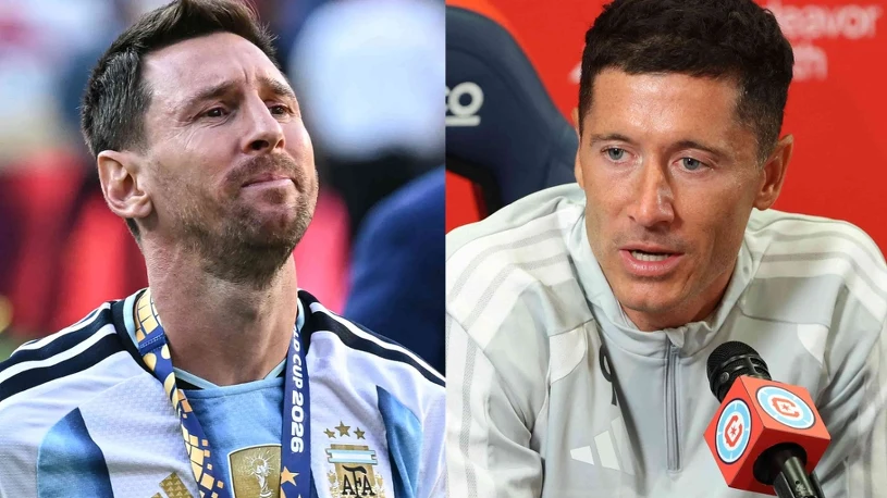 Lewandowski o Messim przed finałem: „Niesamowity piłkarz" i kibicował Hiszpanom