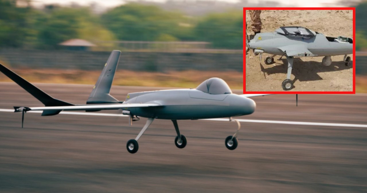 Zdjęcia obiegły świat. Dron z Polski zestrzelony nad Iranem