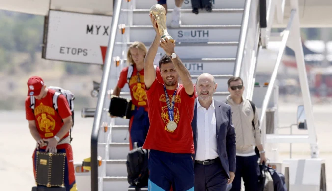 Mistrzowie świata wrócili z mundialu. Wyjątkowe sceny już na lotnisku