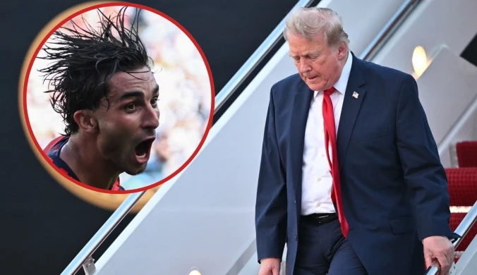 Ferran Torres sparodiował Donalda Trumpa. Cztery słowa