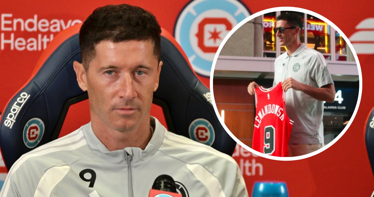 Nagrali Lewandowskiego w Chicago. "Zjawiła się legenda"