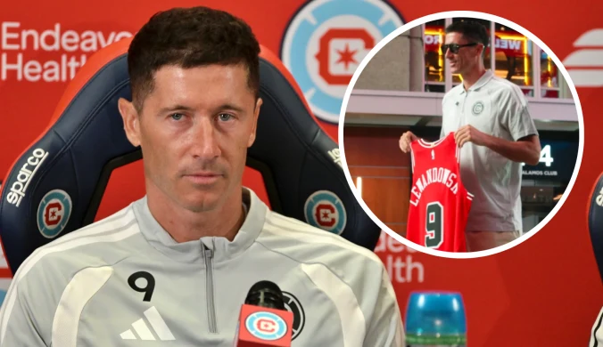 Nagrali Lewandowskiego w Chicago. "Zjawiła się legenda"