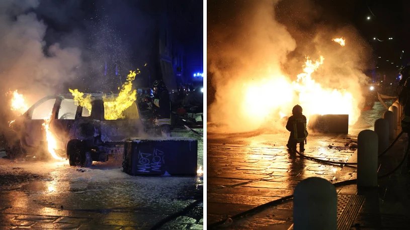 Śmierć podczas interwencji policji. Bolonia stanęła w ogniu, reaguje Meloni