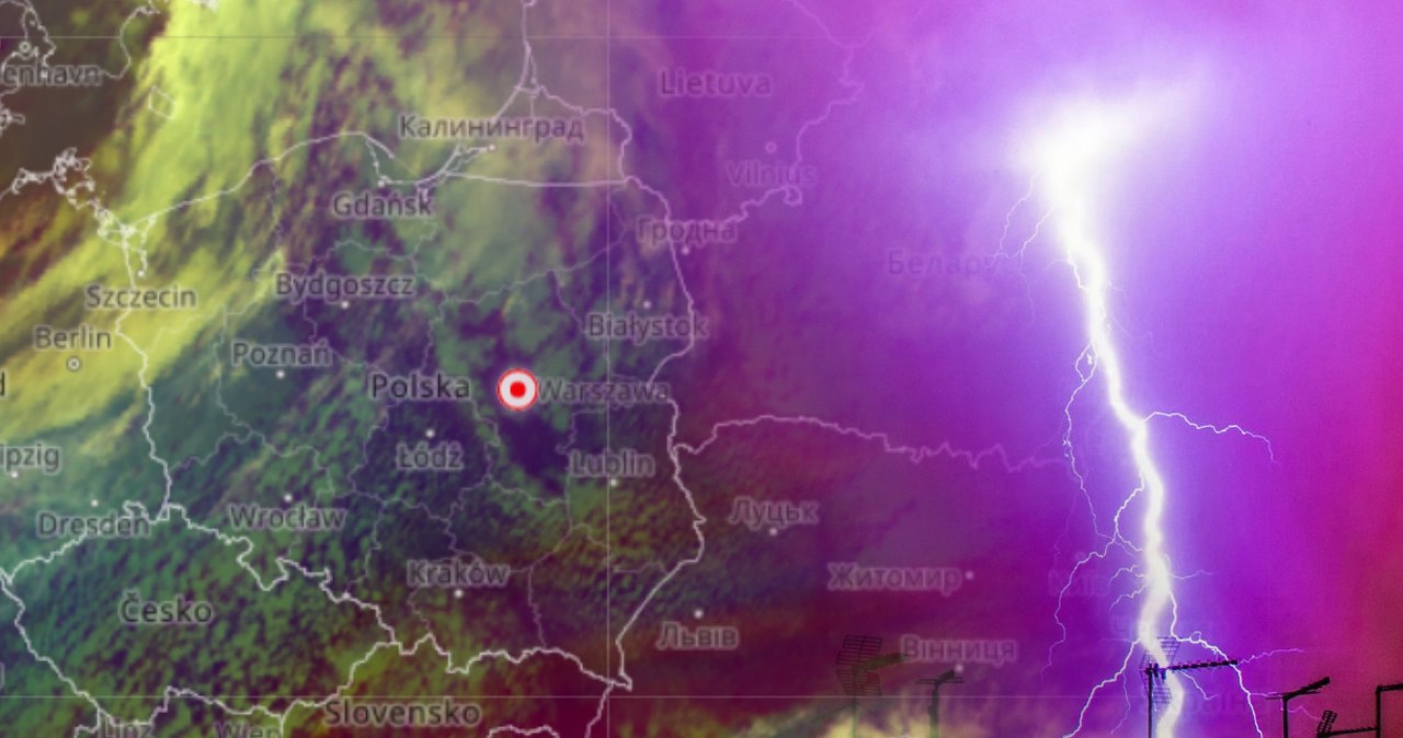 Burza i ulewa wieczorem i w nocy. Alerty IMGW dla czterech województw Burza i ulewa wieczorem i w nocy. Alerty IMGW dla czterech województw