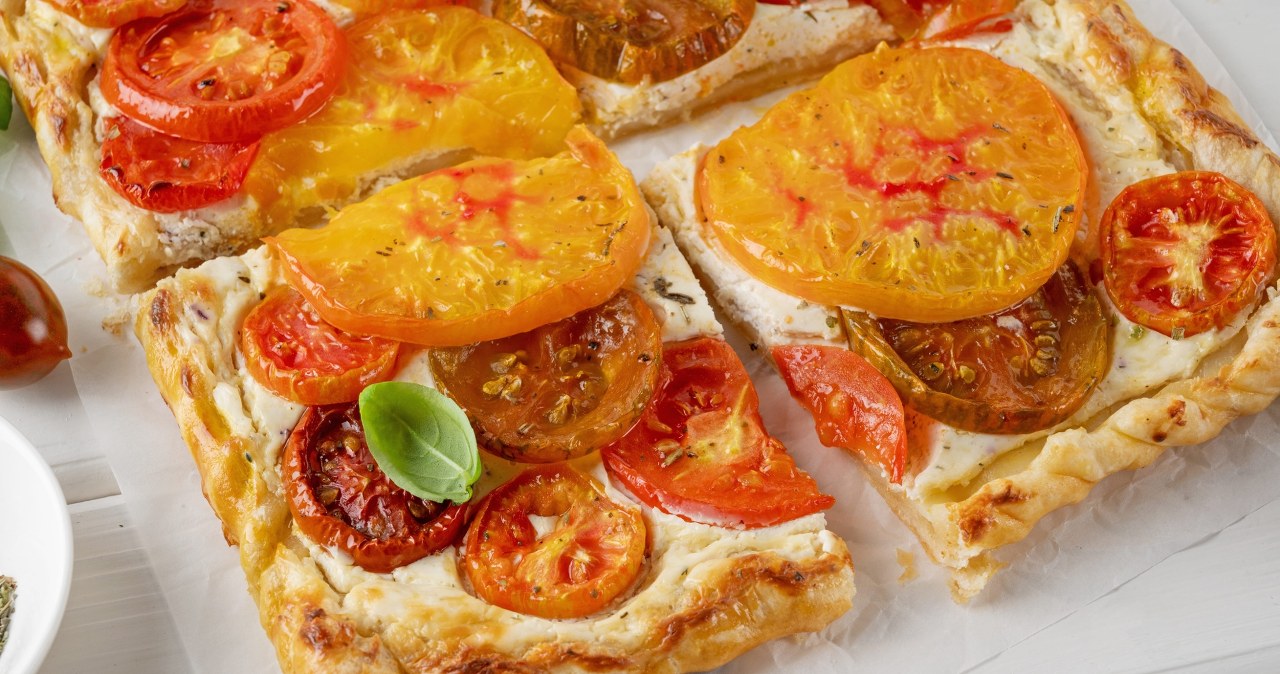 Najlepsza tarta z pomidorami i ricottą. Idealna na obiad lub kolację
