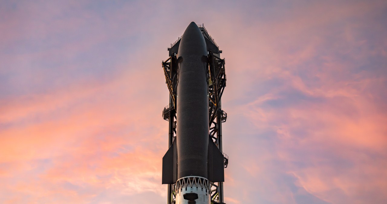 SpaceX wystrzeli dziś Starshipa. W ładowni nowe satelity Starlink