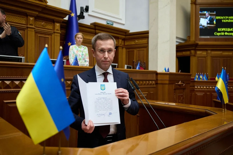 Nowy premier Ukrainy podziękował Polsce. 