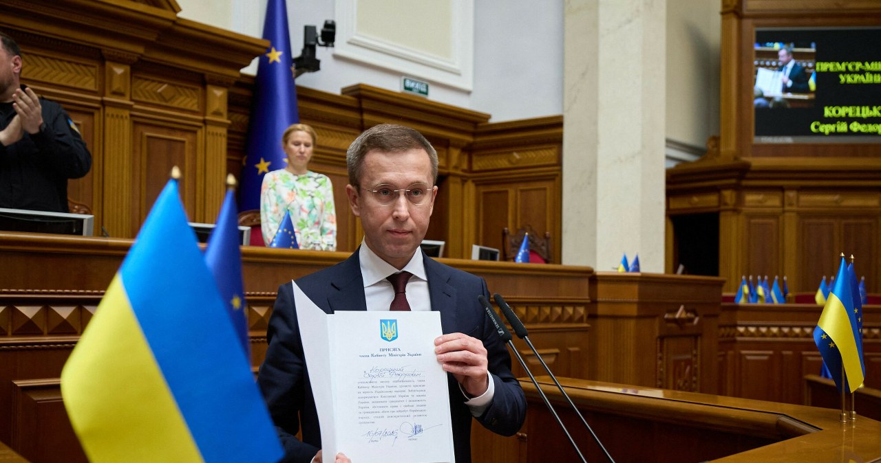 Nowy premier Ukrainy podziękował Polsce. "Omówiłem to z Tuskiem"