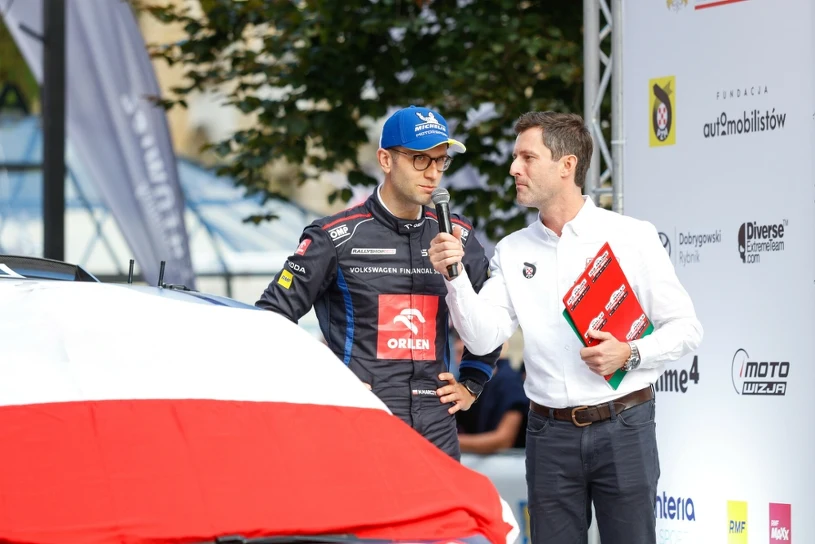 Marczyk pomógł rannemu rywalowi w Rajdzie Polski, Czech dziękuje ze szpitala