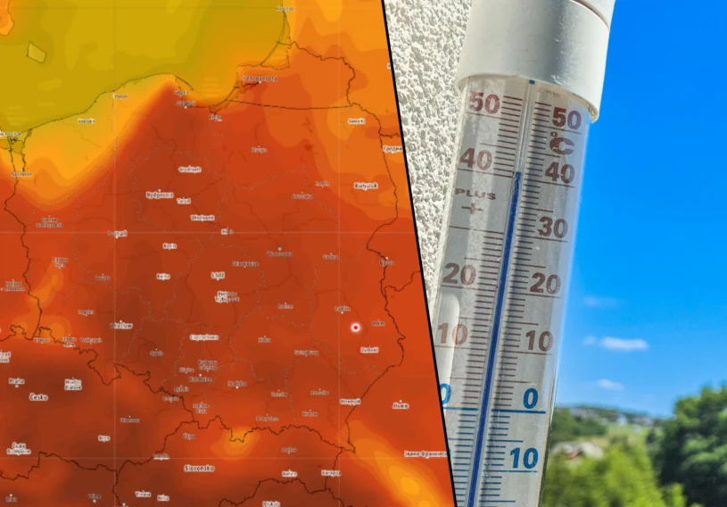 Na termometrach prawie 40 stopni. Fala ciepła sunie do Polski
