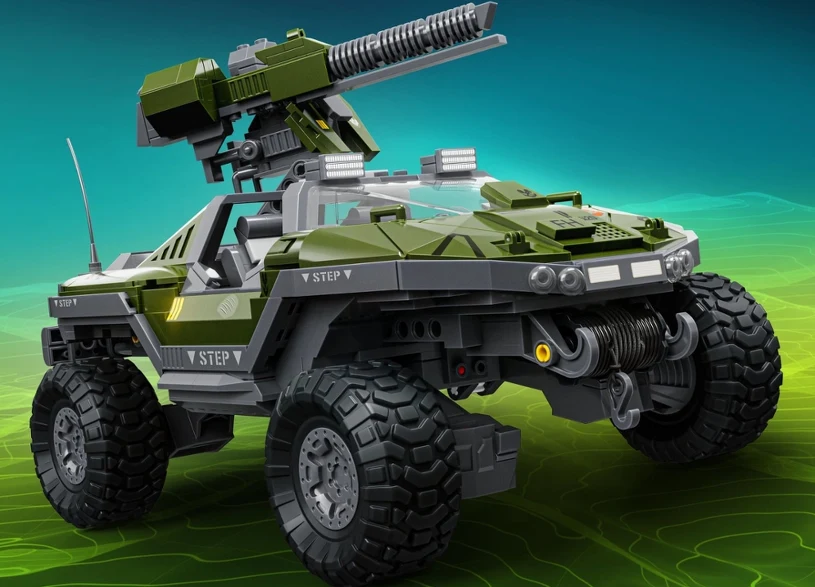 Mattel wypuszcza Warthoga z Halo w formie klocków