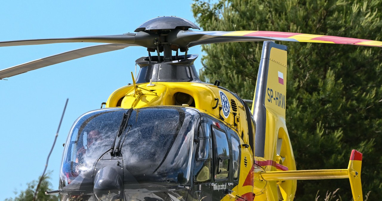 Wypadek na Rajdzie Polski. Na miejscu lądował helikopter LPR