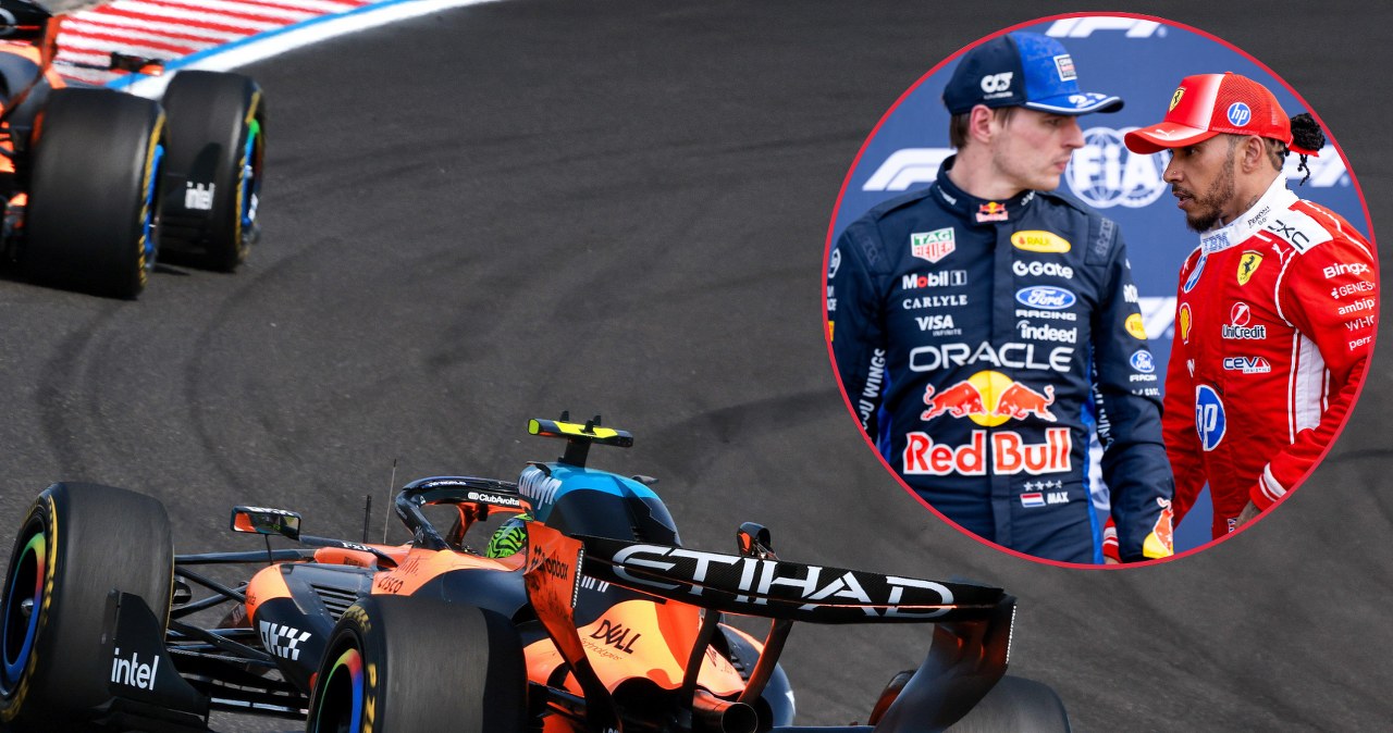 Sceny na Węgrzech. Gorzki triumf Mclaren, w tle bój Verstappena z Hamiltonem