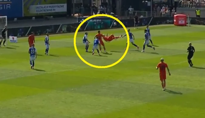 Gol sezonu w Polsce już w 1. kolejce? Jest nagranie fenomenalnej przewrotki