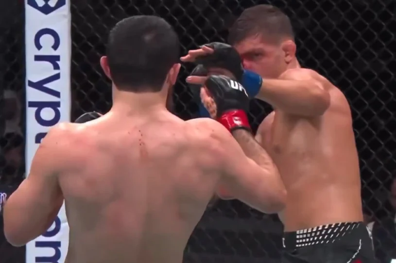 Rzepecki przegrał debiut w UFC z Rosjaninem Zaynukovem w Abu Dhabi