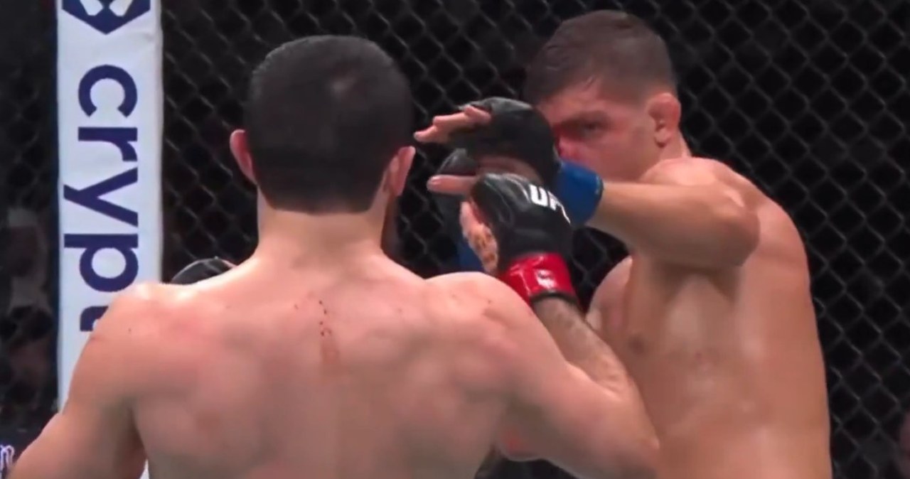 Polak zadebiutował w UFC. I przyjął bolesny cios od Rosjanina [WIDEO]