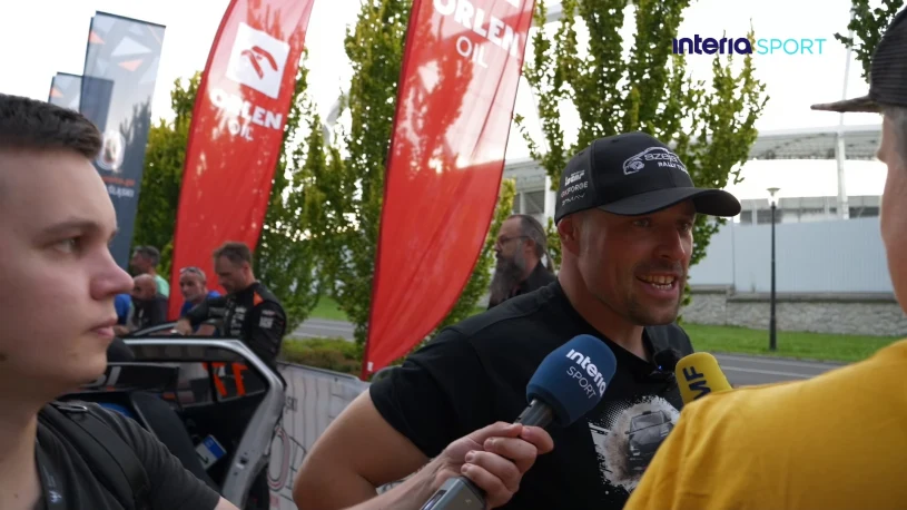 Jarosław Szeja po Rajdzie Polski. „Najważniejsze, iż jesteśmy na mecie” [WIDEO]