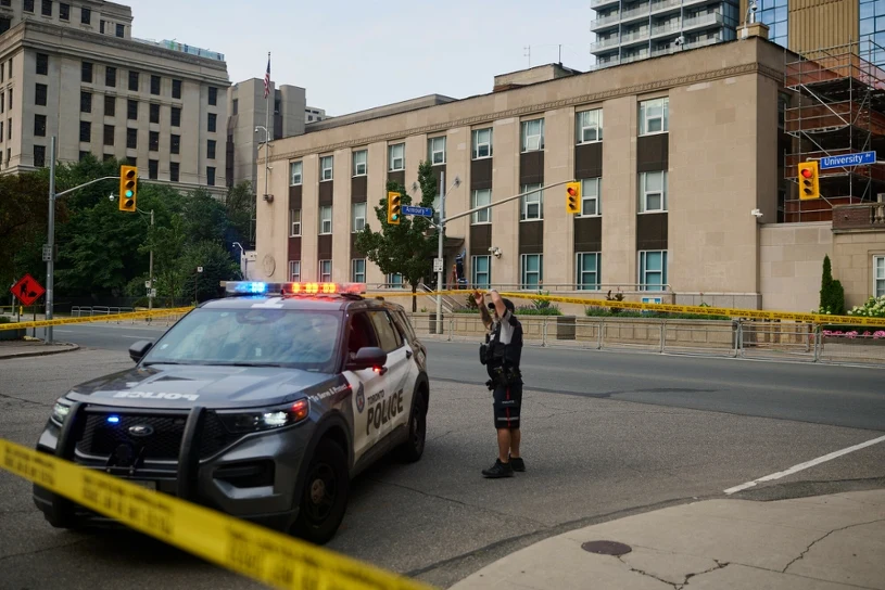 Kolejny atak na konsulat USA w Kanadzie. Policja przerwała pościg