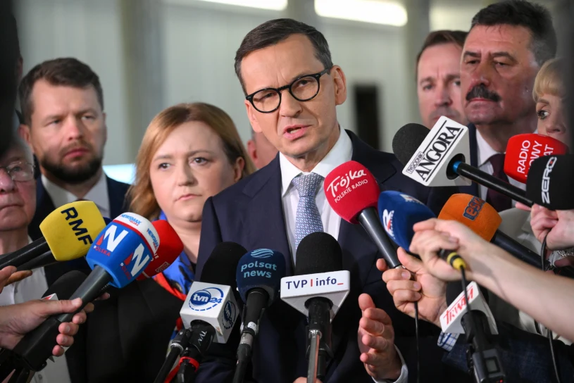 Morawiecki zakłada klub parlamentarny po ewentualnym wykluczeniu z PiS