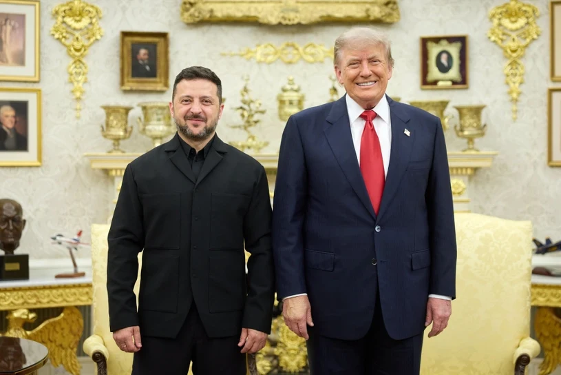 Trump przyjął Zełenskiego w Białym Domu. "Dobre spotkanie", są szczegóły