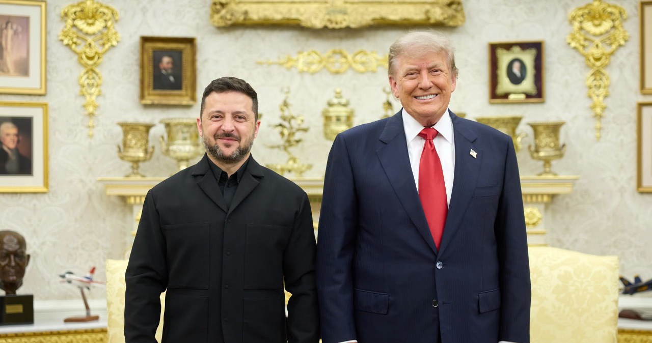 Trump przyjął Zełenskiego w Białym Domu. "Dobre spotkanie", są szczegóły