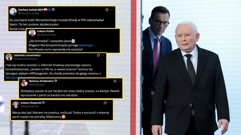 Fala komentarzy po decyzji PiS. "Kaczyński stracił polityczne kły"