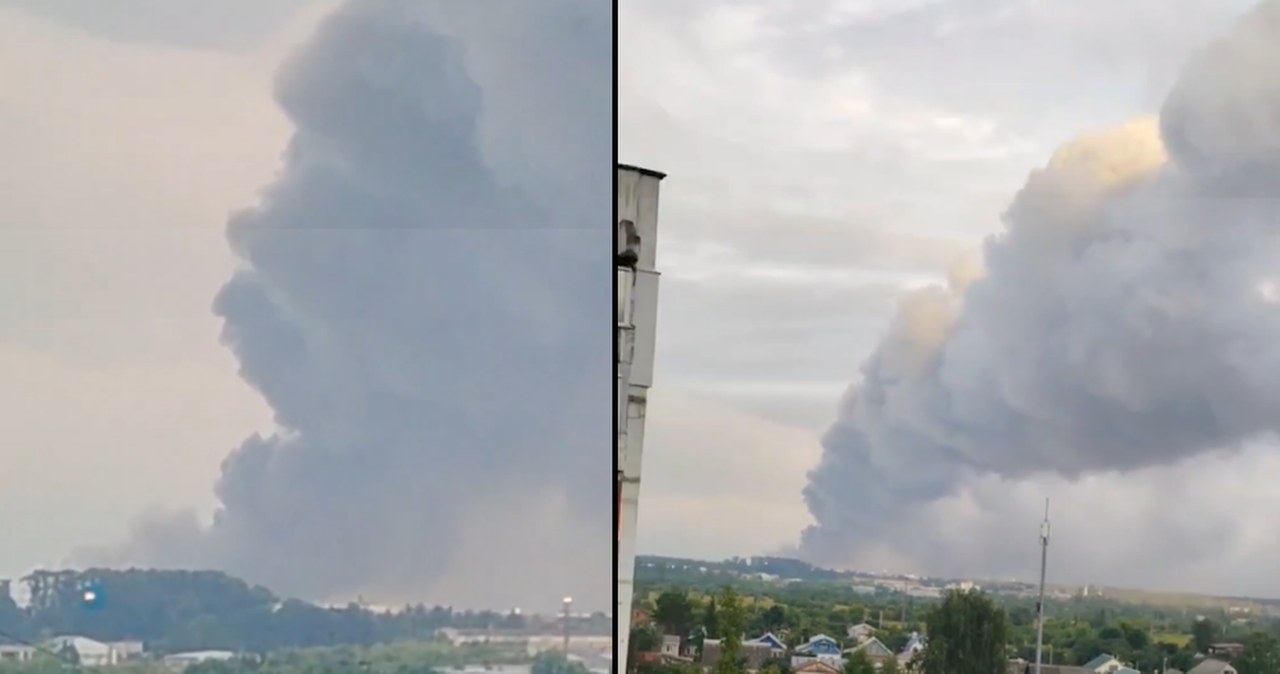 Liczne eksplozje w Riazaniu, zapanował chaos. Zmasowane uderzenia w Rosji