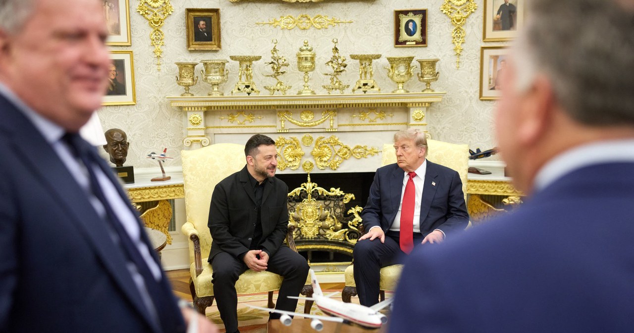 Trump zachwycony po spotkaniu z Zełenskim. Nie szczędził uprzejmości