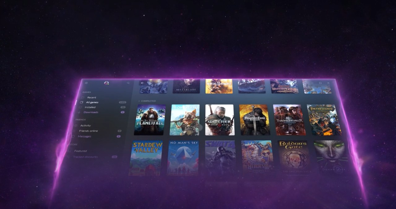 GOG Galaxy wkracza na nowy system? Wielki przełom już blisko