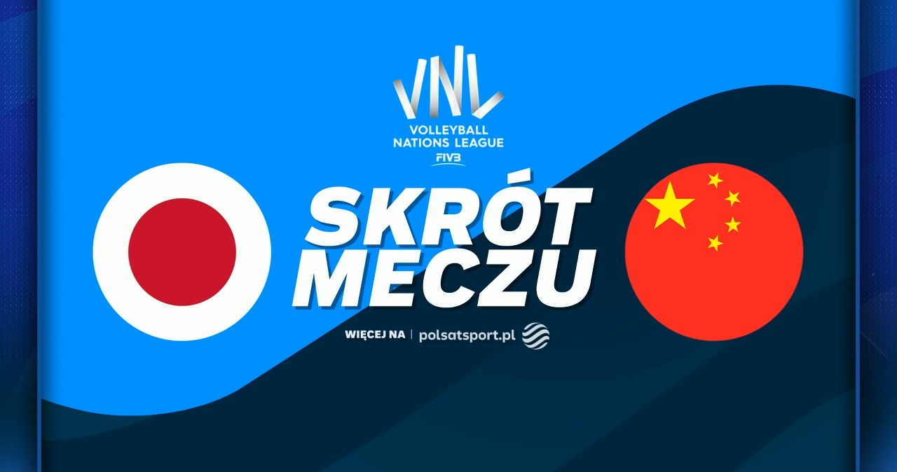 Japonia zagra o finał Ligi Narodów. Chiny postraszyły faworyta [WIDEO]