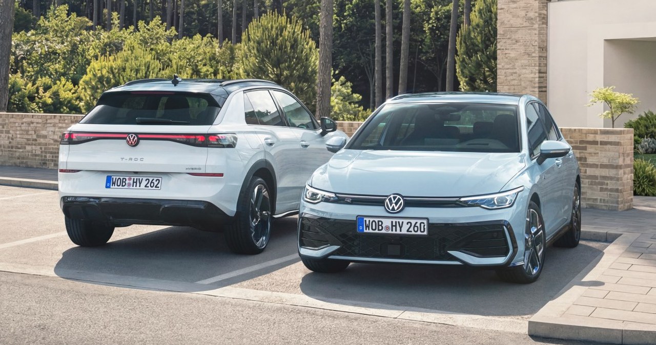 Volkswagen jak Toyota. Hybrydowy Golf i T-Roc już w sprzedaży